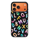 alfabet art iPhone 17 Pro Case FE0020