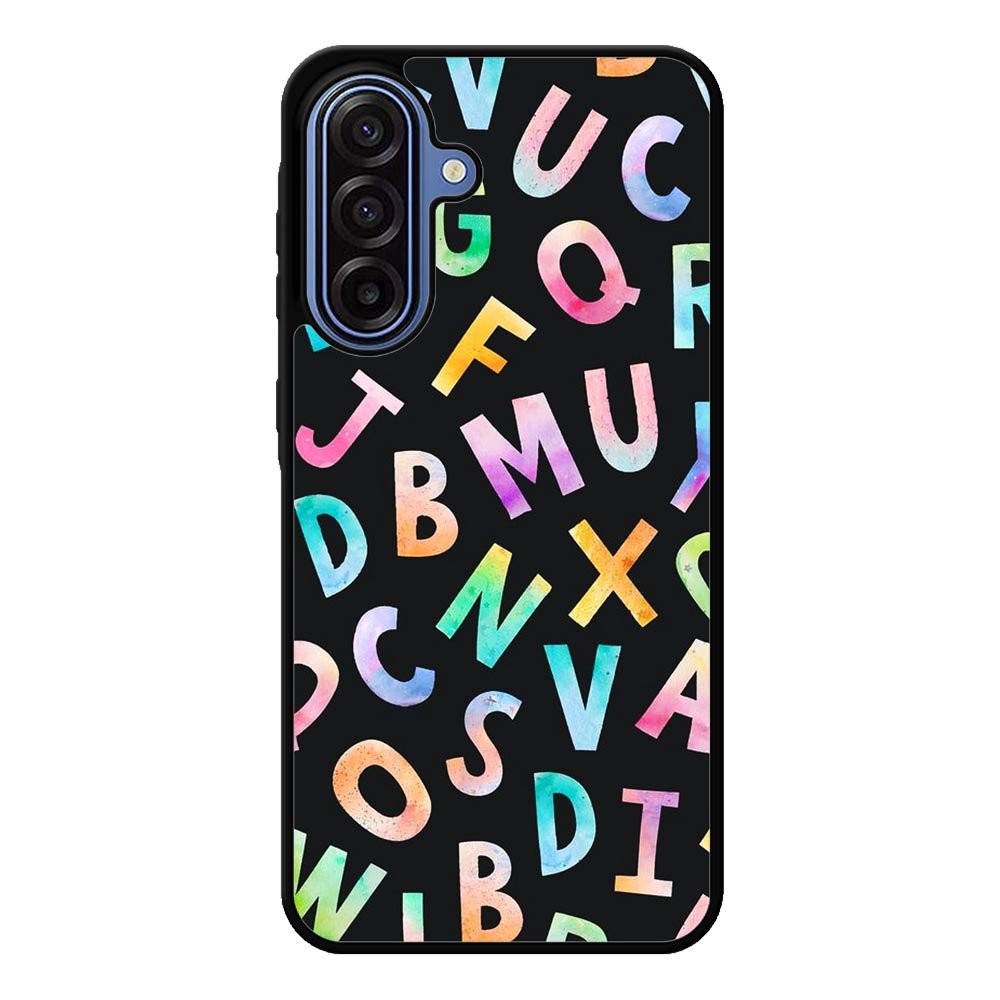 alfabet art Samsung Galaxy A17 Case FE0020