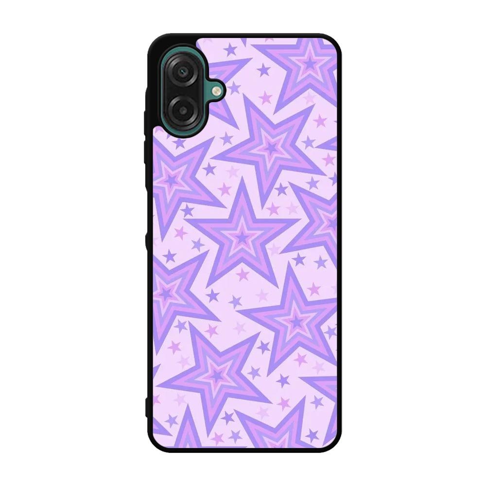 Star pattern violet Samsung Galaxy A07 Case FE0592
