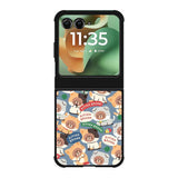 Kitten brown Motorola Moto RAZR 2025 Case FE0386