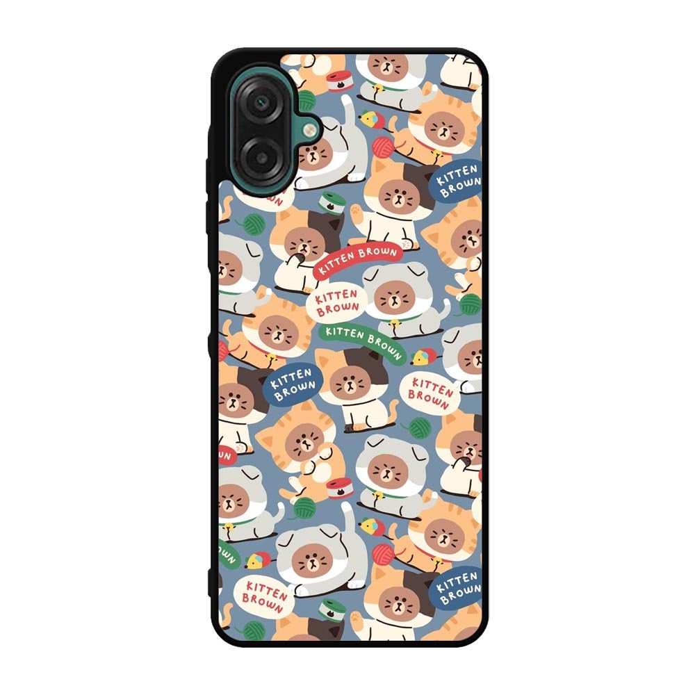 Kitten brown Samsung Galaxy A07 Case FE0386