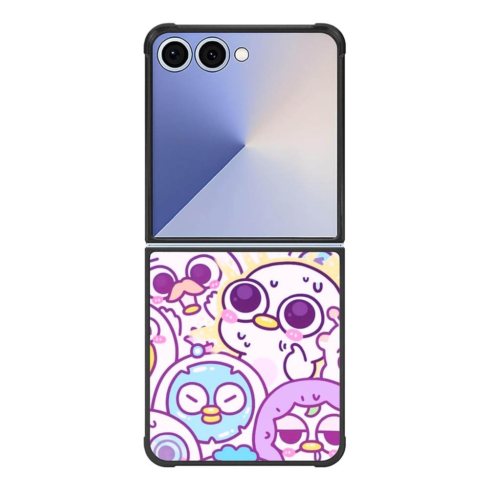 Duck cute face FE0049 Samsung Galaxy Flip 7 5G Case