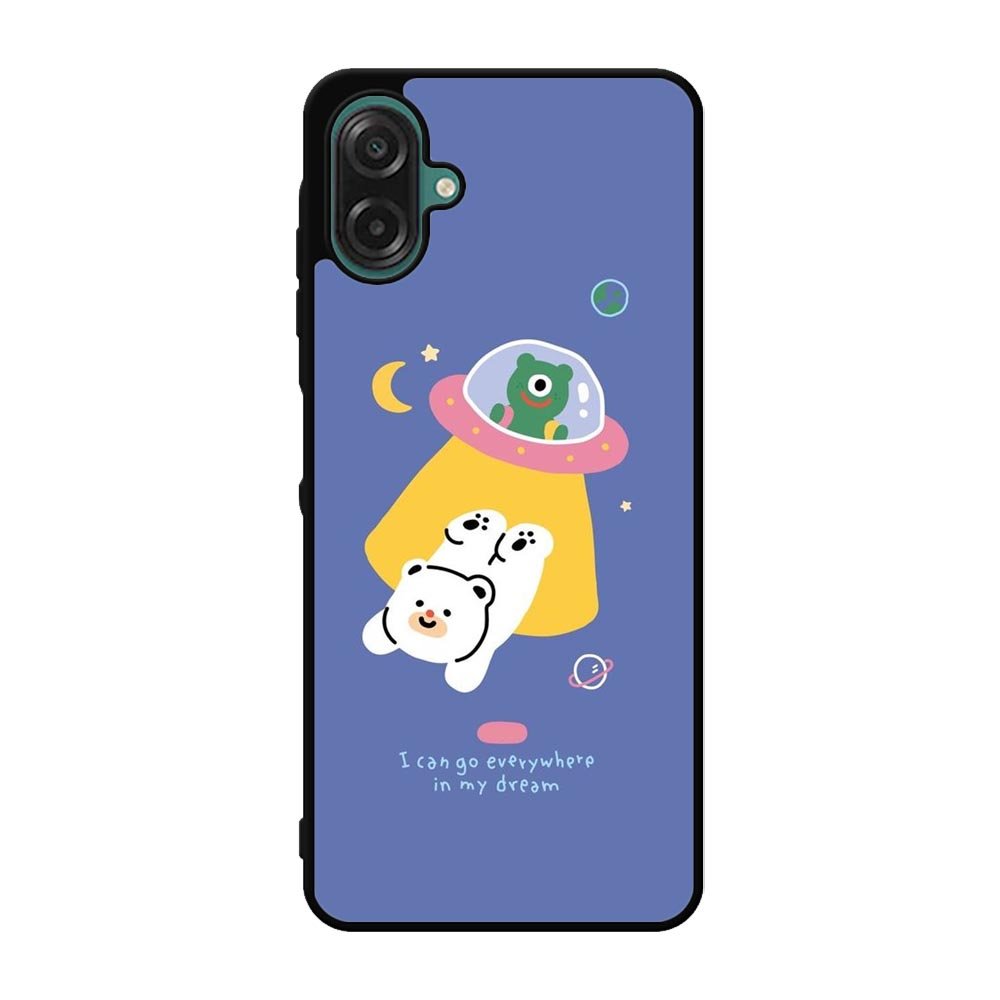 Alien X Bear Samsung Galaxy A07 Case FE0025