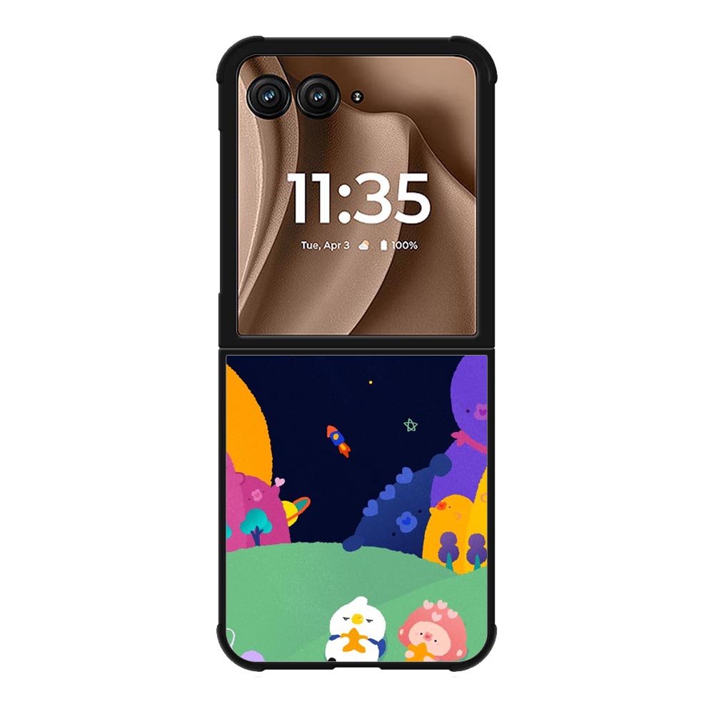 Duck and pig Motorola Moto RAZR Plus 2025 Case FE0230