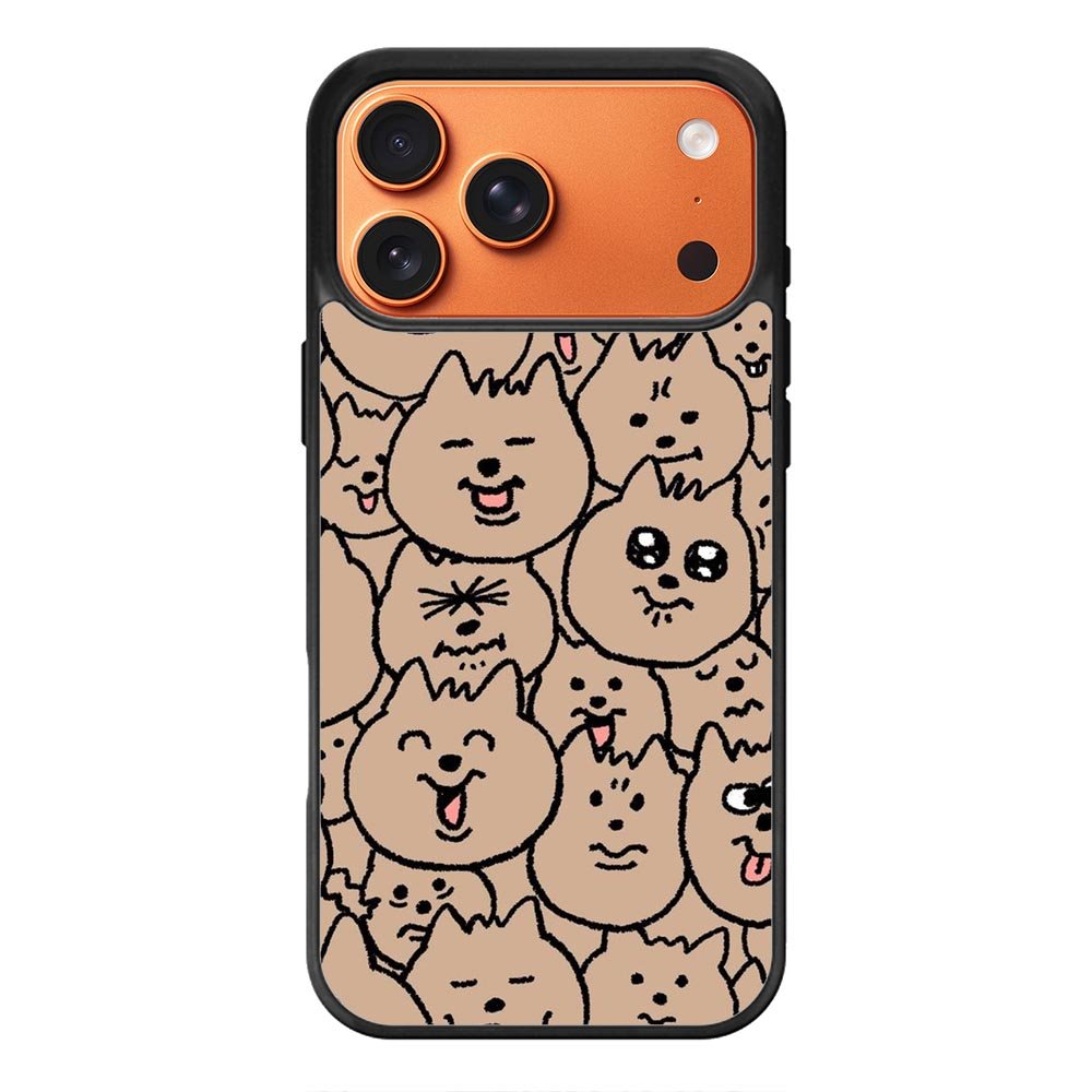 Face dog iPhone 17 Pro Case FE0249