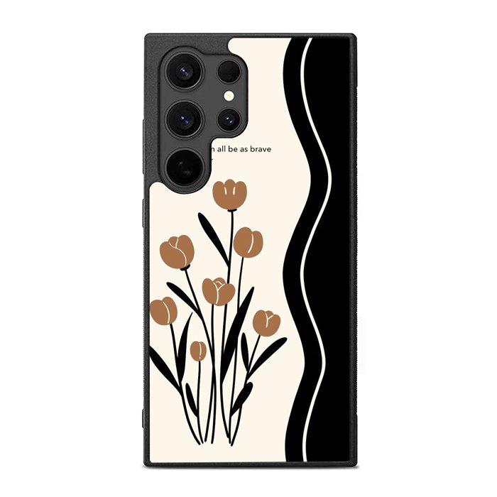 Flower quotes FE0053 Samsung Galaxy S25 Ultra Case