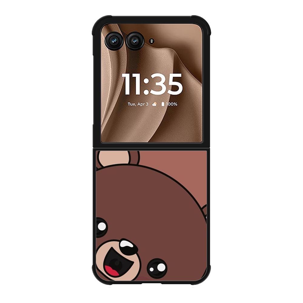 Bear brown Motorola Moto RAZR Plus 2025 Case FE0068