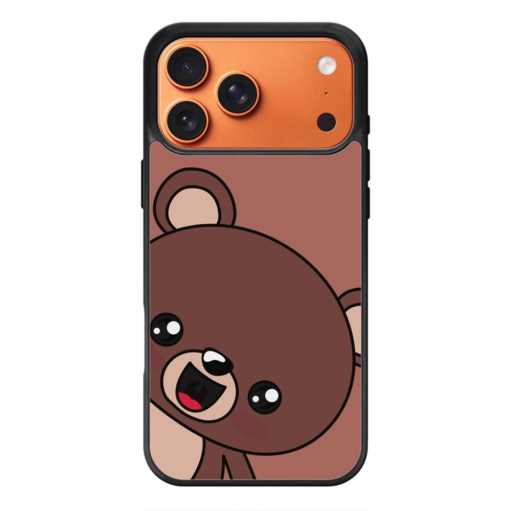 Bear brown iPhone 17 Pro Case FE0068