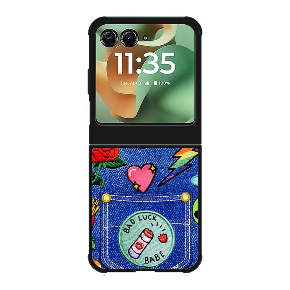 sticker jeans Motorola Moto RAZR 2025 Case FE0595