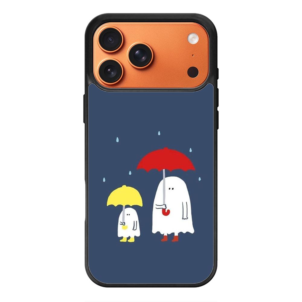 ghost umbrella iPhone 17 Pro Case FE0313
