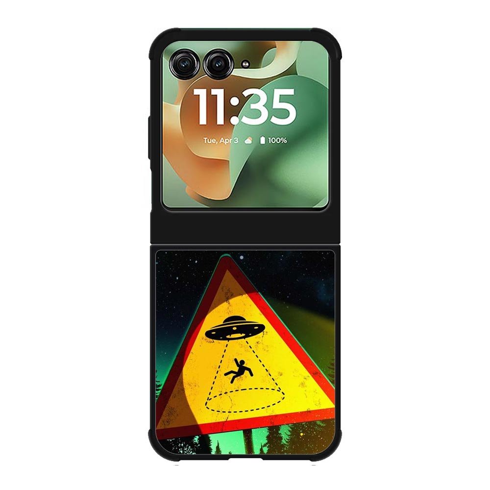 Alien Warning Motorola Moto RAZR 2025 Case FE0024