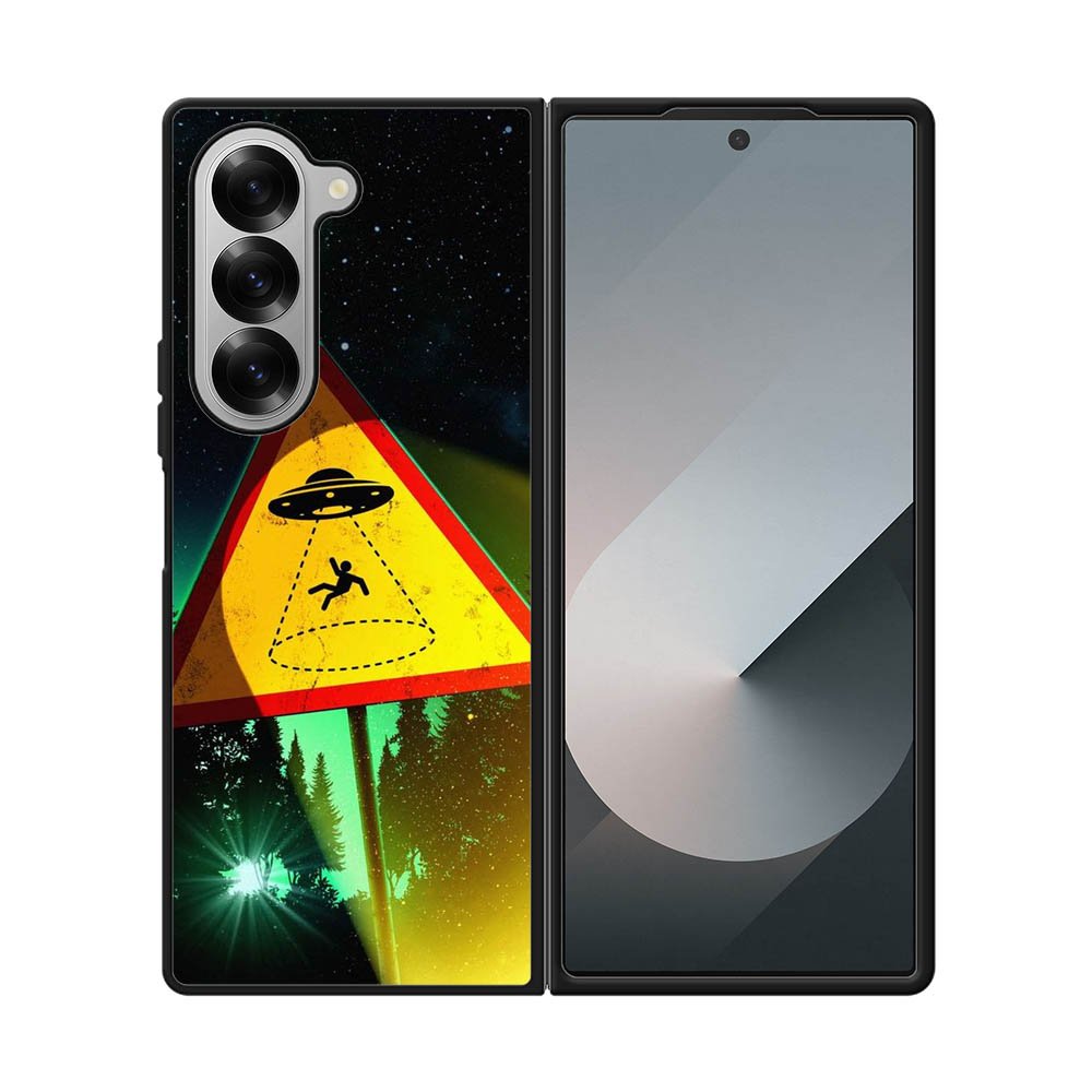 Alien Warning Samsung Galaxy Z Fold 7 5G Case FE0024