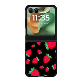 strawberry pattern Motorola Moto RAZR 2025 Case FE0597