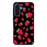 strawberry pattern Samsung Galaxy A17 Case FE0597