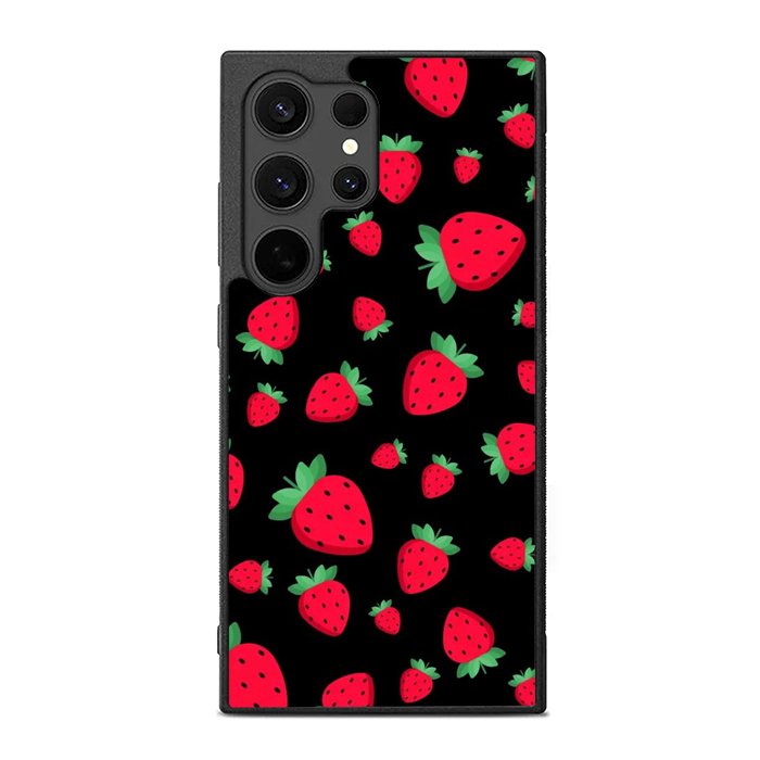 strawberry pattern FE0062 Samsung Galaxy S25 Ultra Case