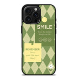smile green iPhone 16 Pro Max Case FE0572