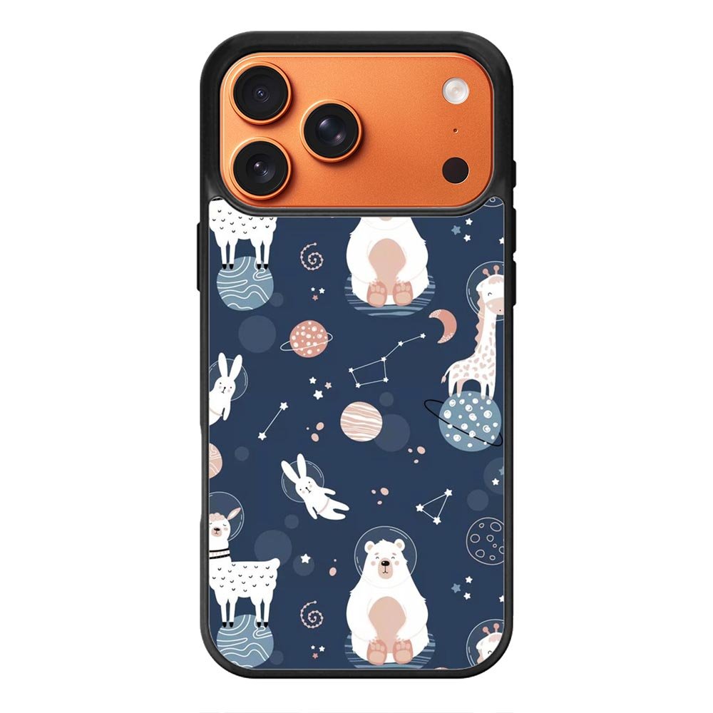 Animals space iPhone 17 Pro Case FE0037