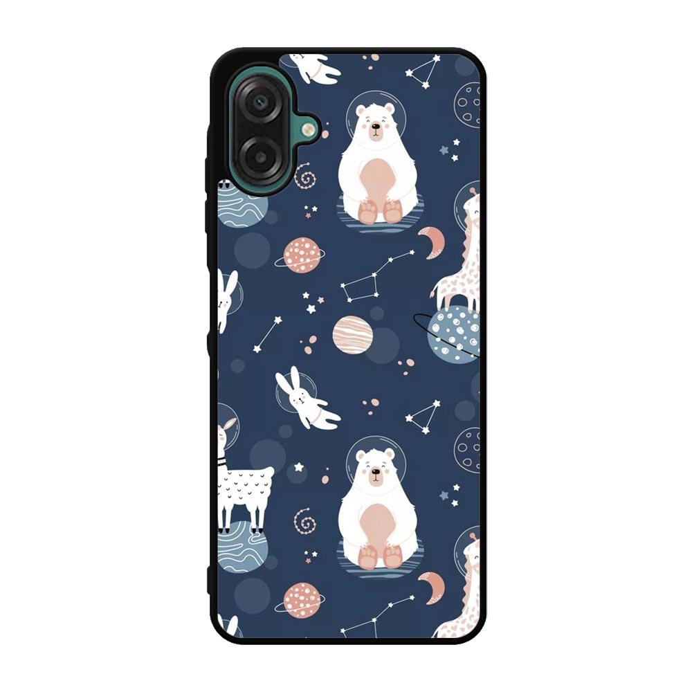 Animals space Samsung Galaxy A07 Case FE0037
