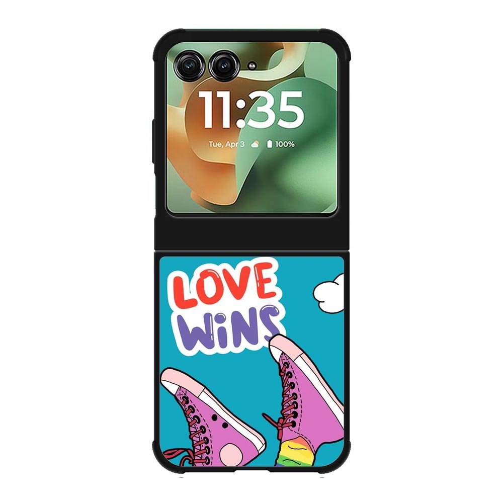 Love wins Motorola Moto RAZR 2025 Case FE0412
