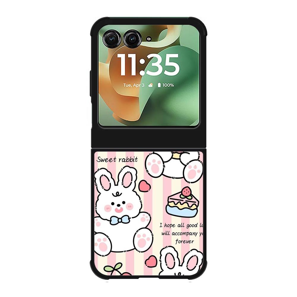 Sweet rabbit Motorola Moto RAZR 2025 Case FE0609