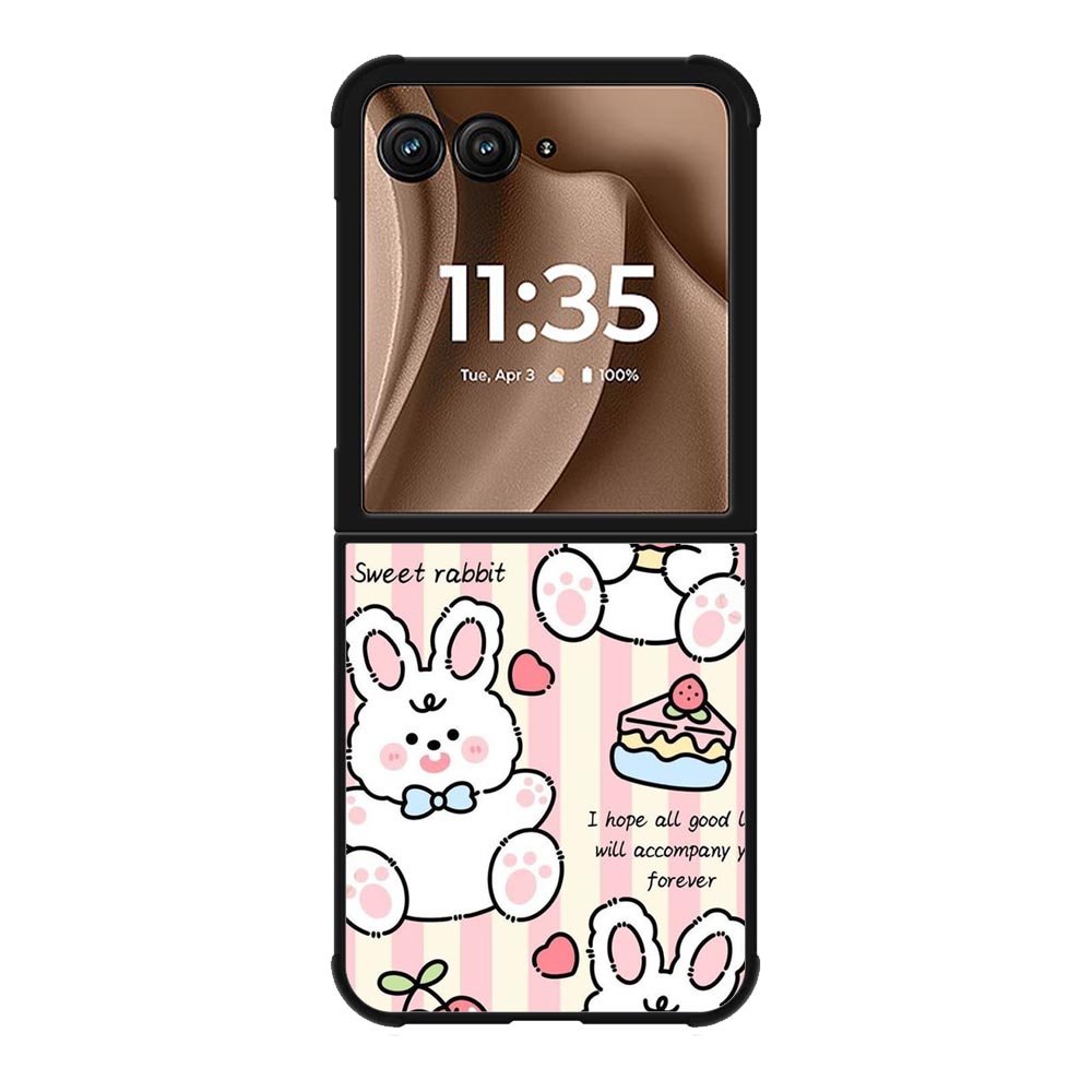 Sweet rabbit Motorola Moto RAZR Plus 2025 Case FE0609