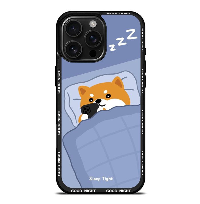 shiba sleeping iPhone 16 Pro Max Case FE0554