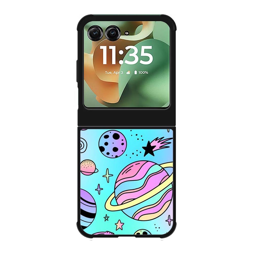 space galaxy Motorola Moto RAZR 2025 Case FE0584