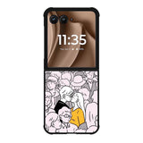 couple art Motorola Moto RAZR Plus 2025 Case FE0173