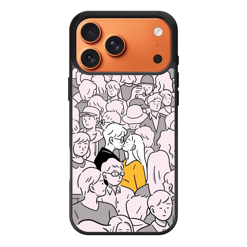 couple art iPhone 17 Pro Case FE0173