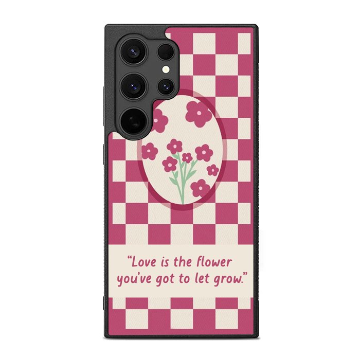 Quotes flower art FE0084 Samsung Galaxy S25 Ultra Case