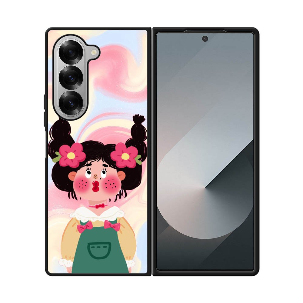 Cute gril Samsung Galaxy Z Fold 7 5G Case FE0192