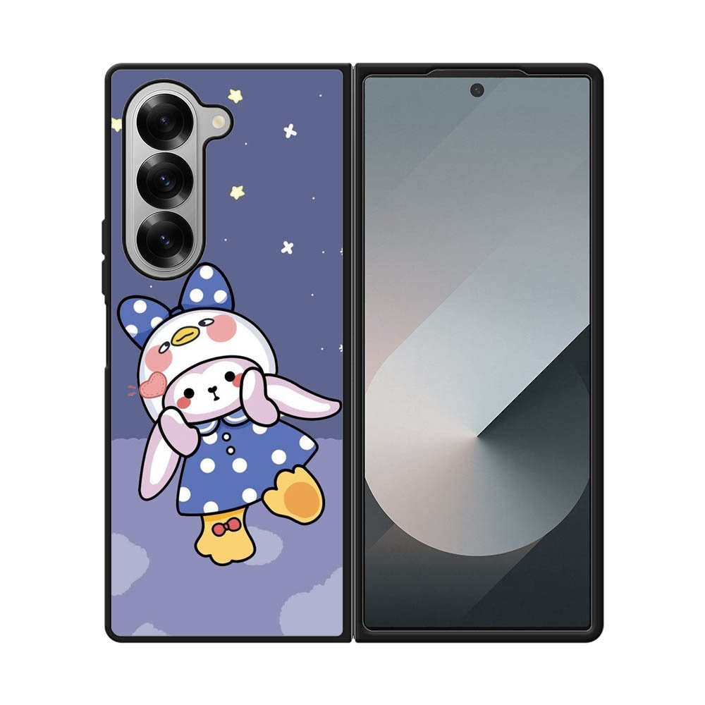 Rabbit cute Samsung Galaxy Z Fold 7 5G Case FE0523