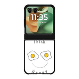 Think happy  Motorola Moto RAZR 2025 Case FE0614