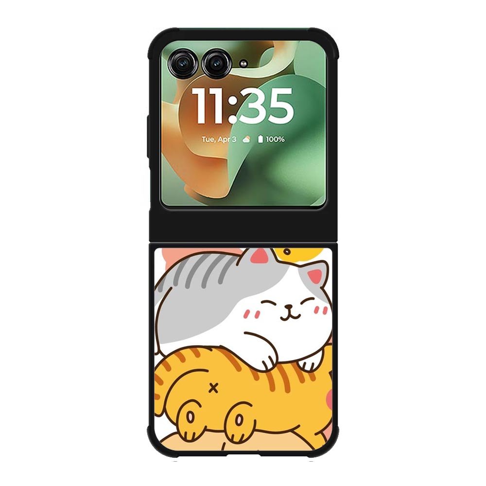cat meow Motorola Moto RAZR 2025 Case FE0140