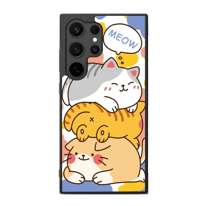 cat meow FE0097 Samsung Galaxy S25 Ultra Case
