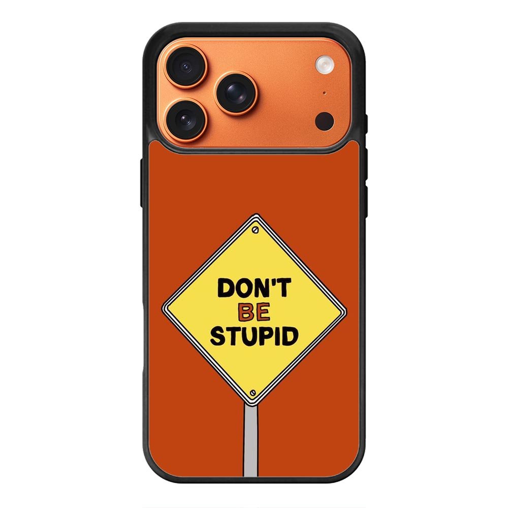 Dont be stupid iPhone 17 Pro Max Case FE0213