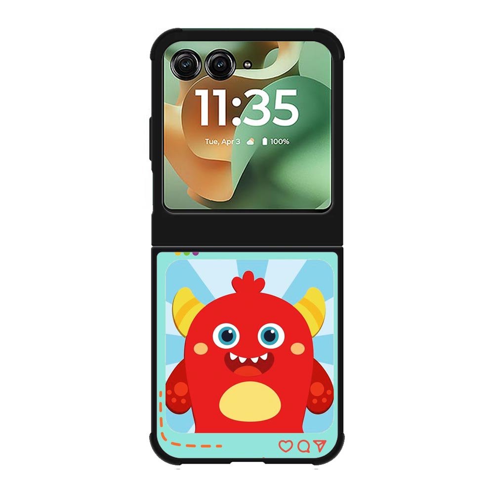 Hello monster Motorola Moto RAZR 2025 Case FE0352