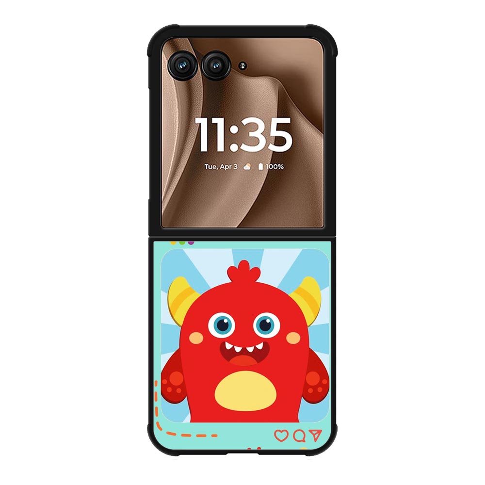 Hello monster Motorola Moto RAZR Plus 2025 Case FE0352