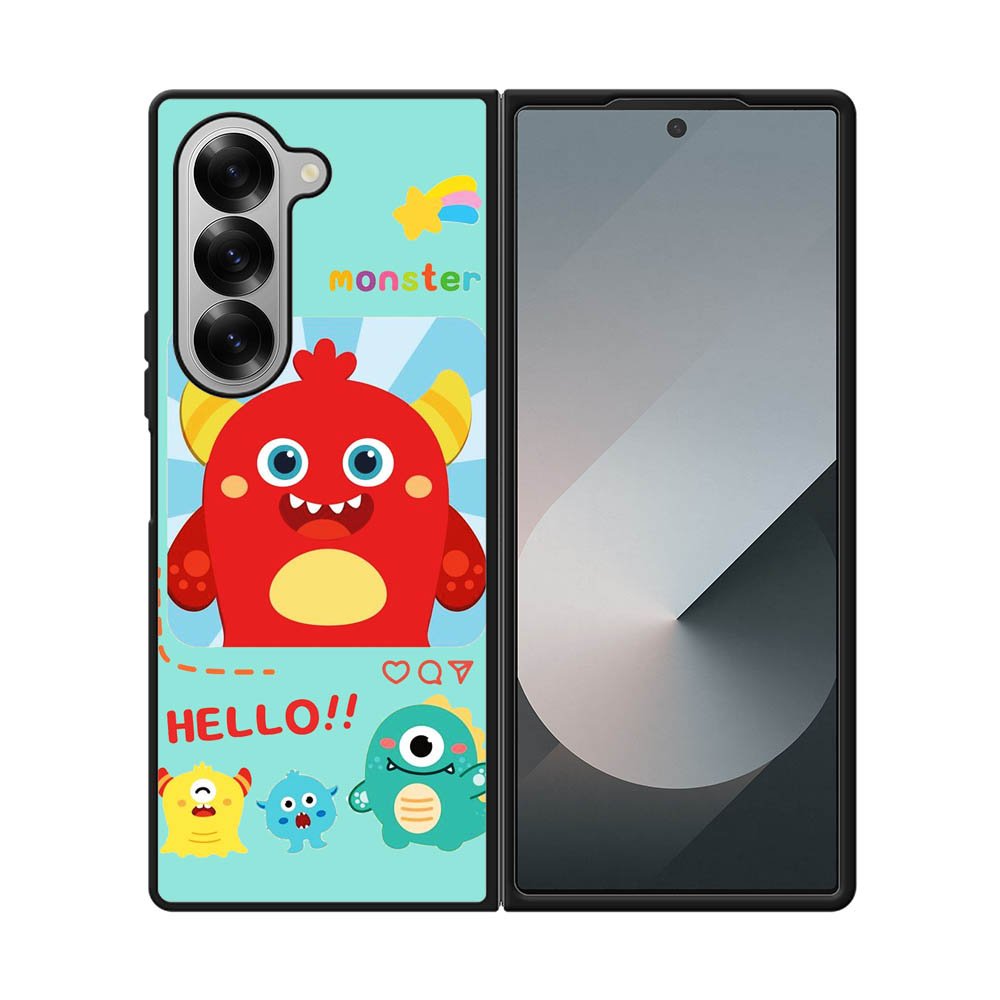 Hello monster Samsung Galaxy Z Fold 7 5G Case FE0352