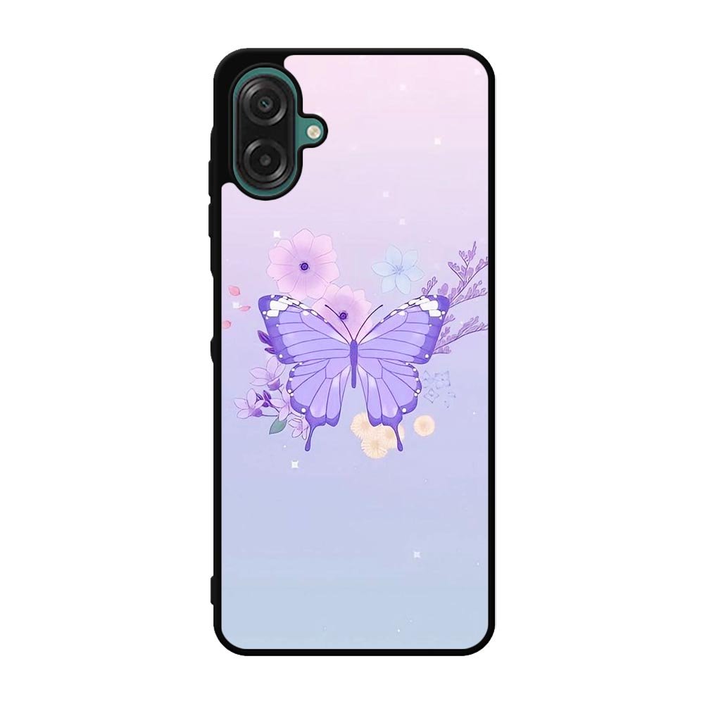 butterfly violet Samsung Galaxy A07 Case FE0126