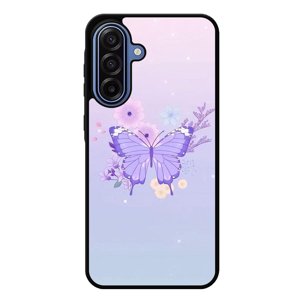 butterfly violet Samsung Galaxy A17 Case FE0126