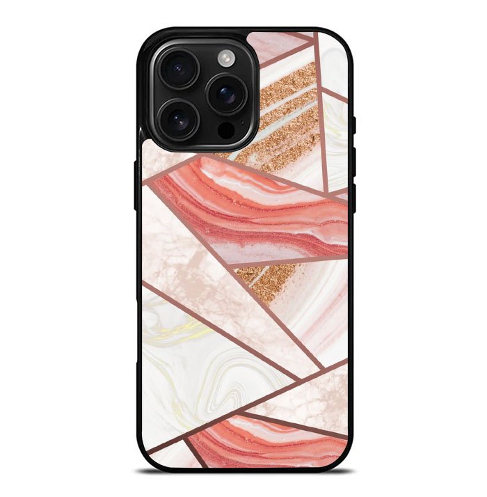 Geometric abstrak iPhone 16 Pro Max Case FE0301