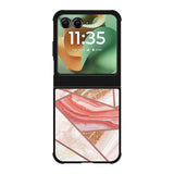 Geometric abstrak Motorola Moto RAZR 2025 Case FE0301