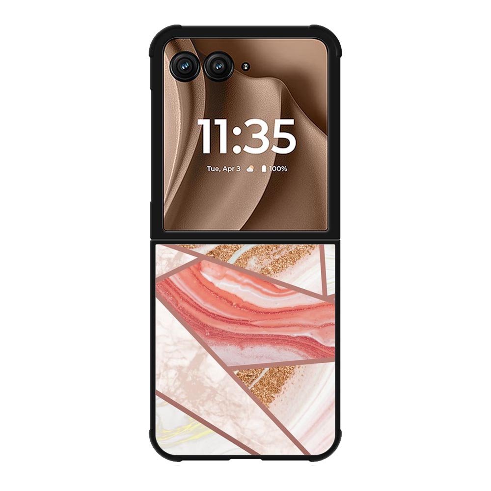 Geometric abstrak Motorola Moto RAZR Plus 2025 Case FE0301