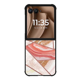 Geometric abstrak Motorola Moto RAZR Plus 2025 Case FE0301