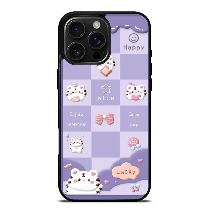 nice cat iPhone 16 Pro Max Case FE0466