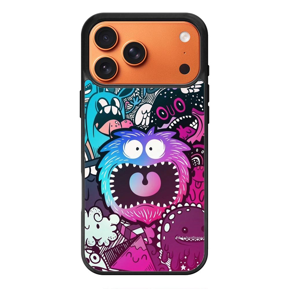Monster art iPhone 17 Pro Max Case FE0434