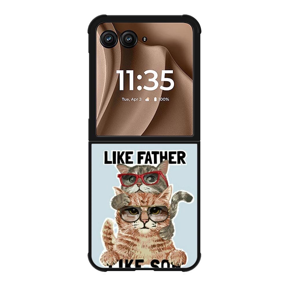 like father like son Motorola Moto RAZR Plus 2025 Case FE0404