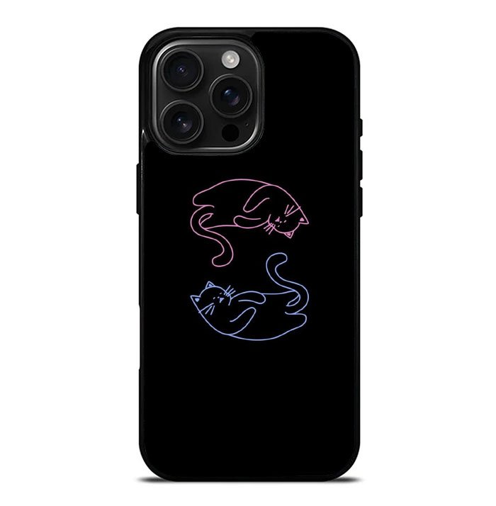 Couple cat iPhone 16 Pro Max Case FE0174