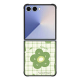 Flower green FE0117 Samsung Galaxy Flip 7 5G Case